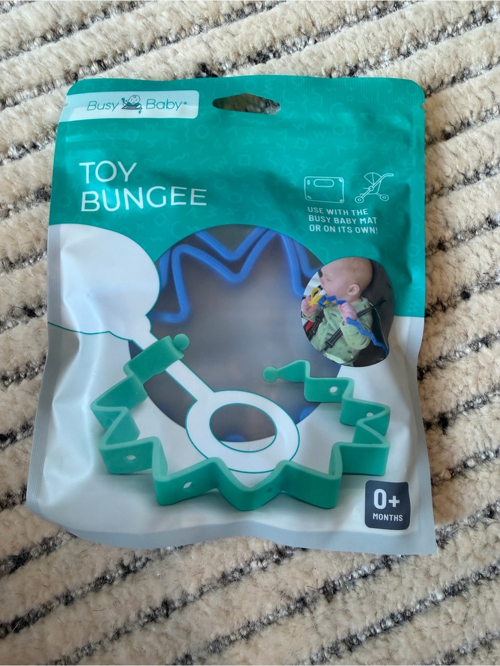 Busy Baby Toy Bungee - Blue